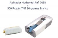 COMBO Aplicador de Prop�s Horizontal + 500 prop�s tnt 30 g Branco (Ref. 7038 + Ref. 7031B3)