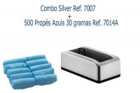 Combo Aplicador de Prop� Silver + 500 Prop�s 30 gramas Azul ( Ref.7007 + Ref.7014A)