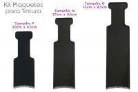 Plaquete Lisa para Mechas Dentada Baby Lights Conjunto