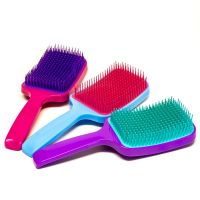 Escova para Cabelos Raquete Desembaracadora Curvada 