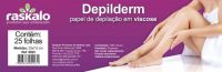 Papel para Depila��o Viscose com 25 Folhas