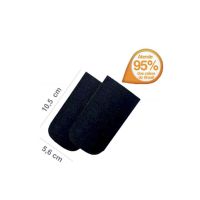 Refil de Lixa Descart�vel para p�s Preciosa Gr�o 80 Grosso com 50 unidades